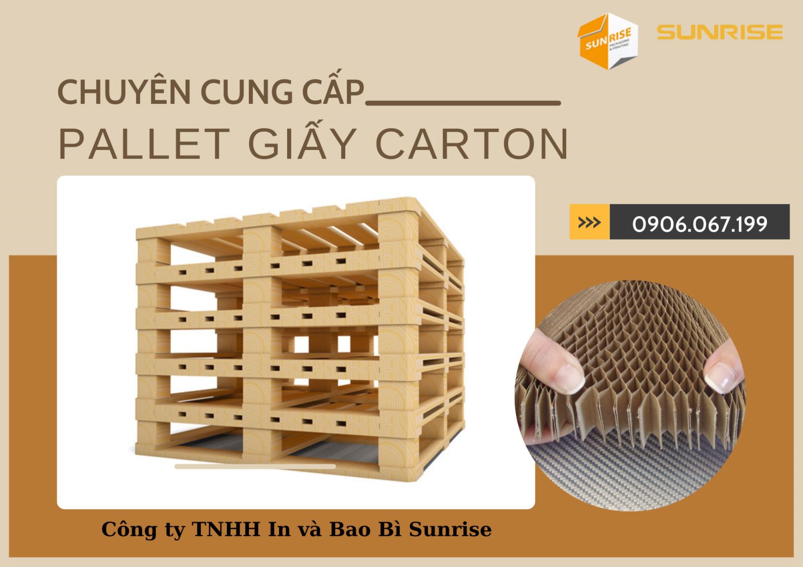 sản xuất và cung cấp giấy pallet carton uy tín