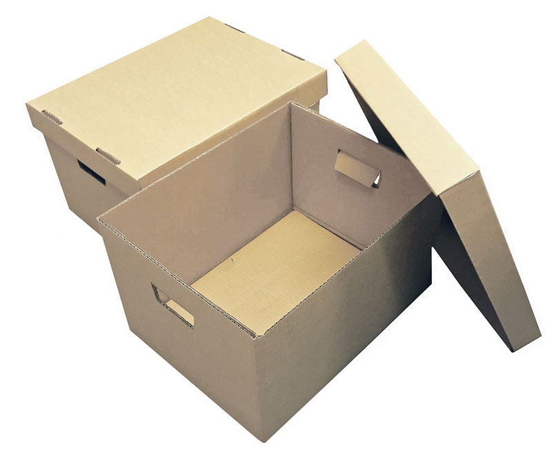 Cấu tạo thùng carton âm dương được chia làm 2 phần.