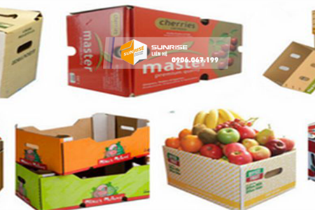 Sunrise sản xuất và cung cấp thùng carton đựng thực phẩm CHẤT LƯỢNG