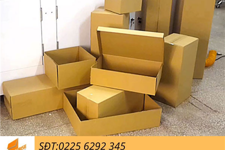 Cấu tạo của Thùng Giấy Carton bảo quản hàng hóa.