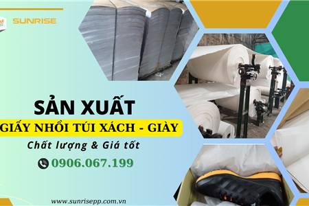 Đơn vị sản xuất giấy giấy nhồi túi xách, gói giày chất lượng tại Hải Phòng