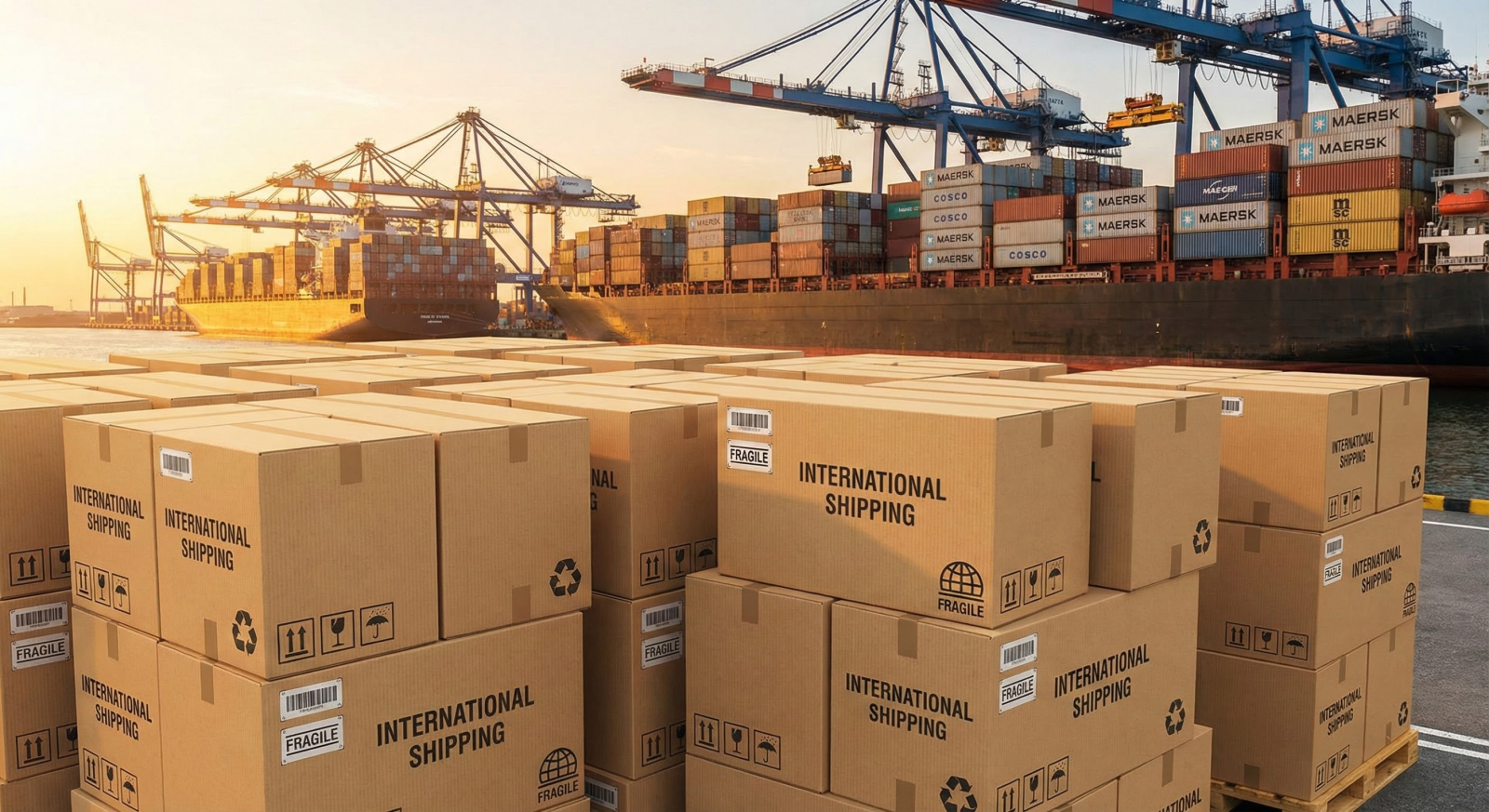 thùng carton đóng hàng