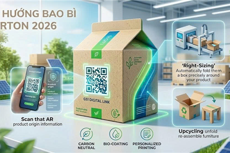 Xu Hướng Bao Bì Carton Năm 2026: Kỷ Nguyên Của Sinh Thái, Thông Minh Và Cá Nhân Hóa